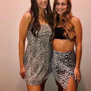 Princess Polly cheetah print dress